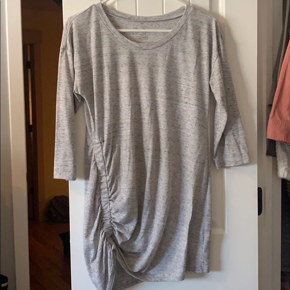 Grey maternity shirt